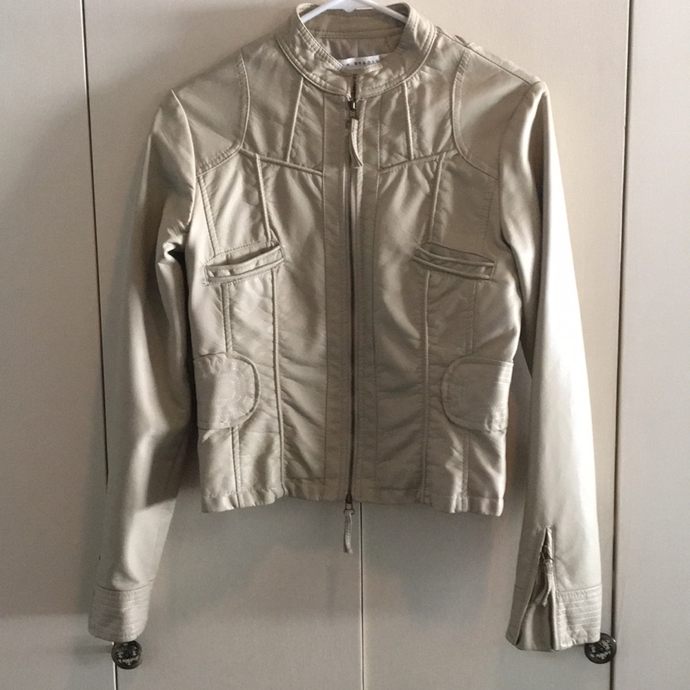 Faux Leather Jacket